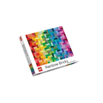 Puzzle: Lego Rainbow Bricks