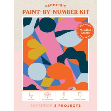 Geometric Paint-by-Number Kit