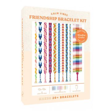 Mindful Crafts: Calm Vibes Friendship Bracelet kit