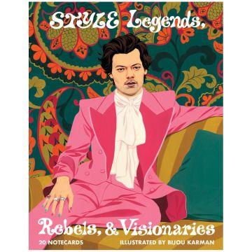 Style Legends, Rebels, and Visionaries Notes: 20 Notecards and Envelopes