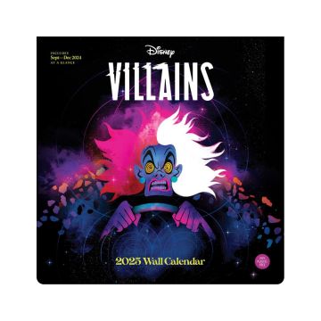 2025 Wall Calendar: Disney Villains