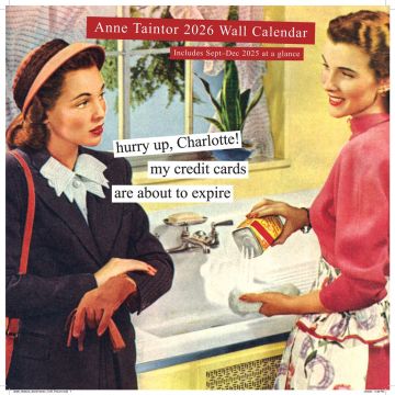 Anne Taintor 2026 Wall Calendar