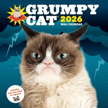 Grumpy Cat 2026 Wall Calendar