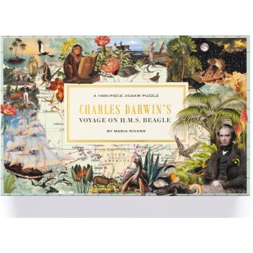 Puzzle - 1000 piece: Charles Darwin's Voyage on H.M.S. Beagle