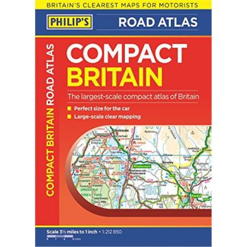 Philip's Compact Britain Road Atlas