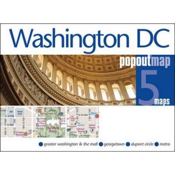 Washington DC Popout Map