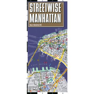 Michelin Streetwise Map - Manhattan, New York 2024