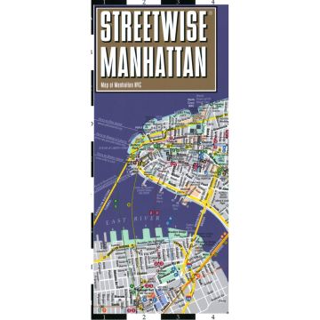 Michelin Streetwise Map - Manhattan, New York 2024