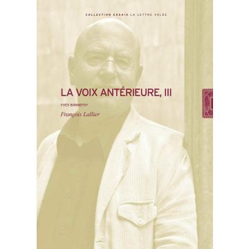 La voix antérieure III