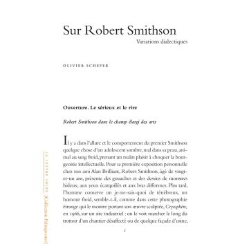 Sur Robert Smithson