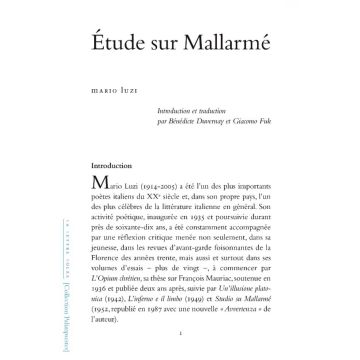 Étude sur MalLarmé