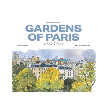 Gardens of Paris sketchbook