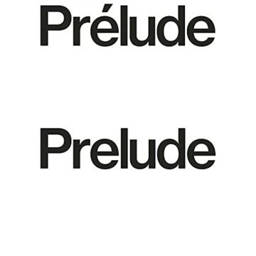 Prélude / Prelude