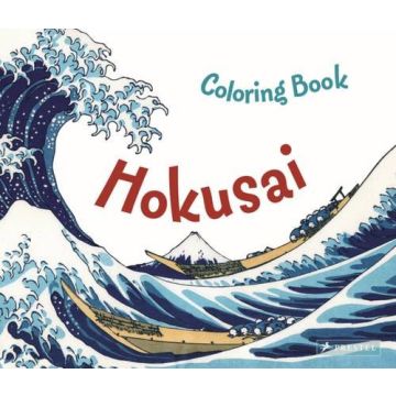 Hokusai Colouring Book