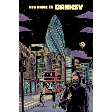 Prestel graphic novel: His Name Is Banksy