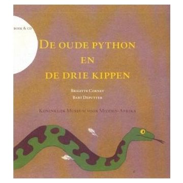 De Oude Python en de drie kippen