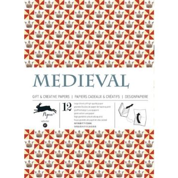 Gift wrapping paper book N°37: Medieval