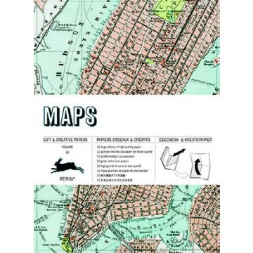 Gift & Creative Paper Book #60: Maps