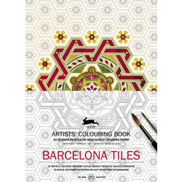 Artists' Colouring Books: Barcelona Tiles