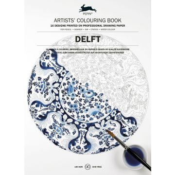 Artists' Colouring Books: Delft